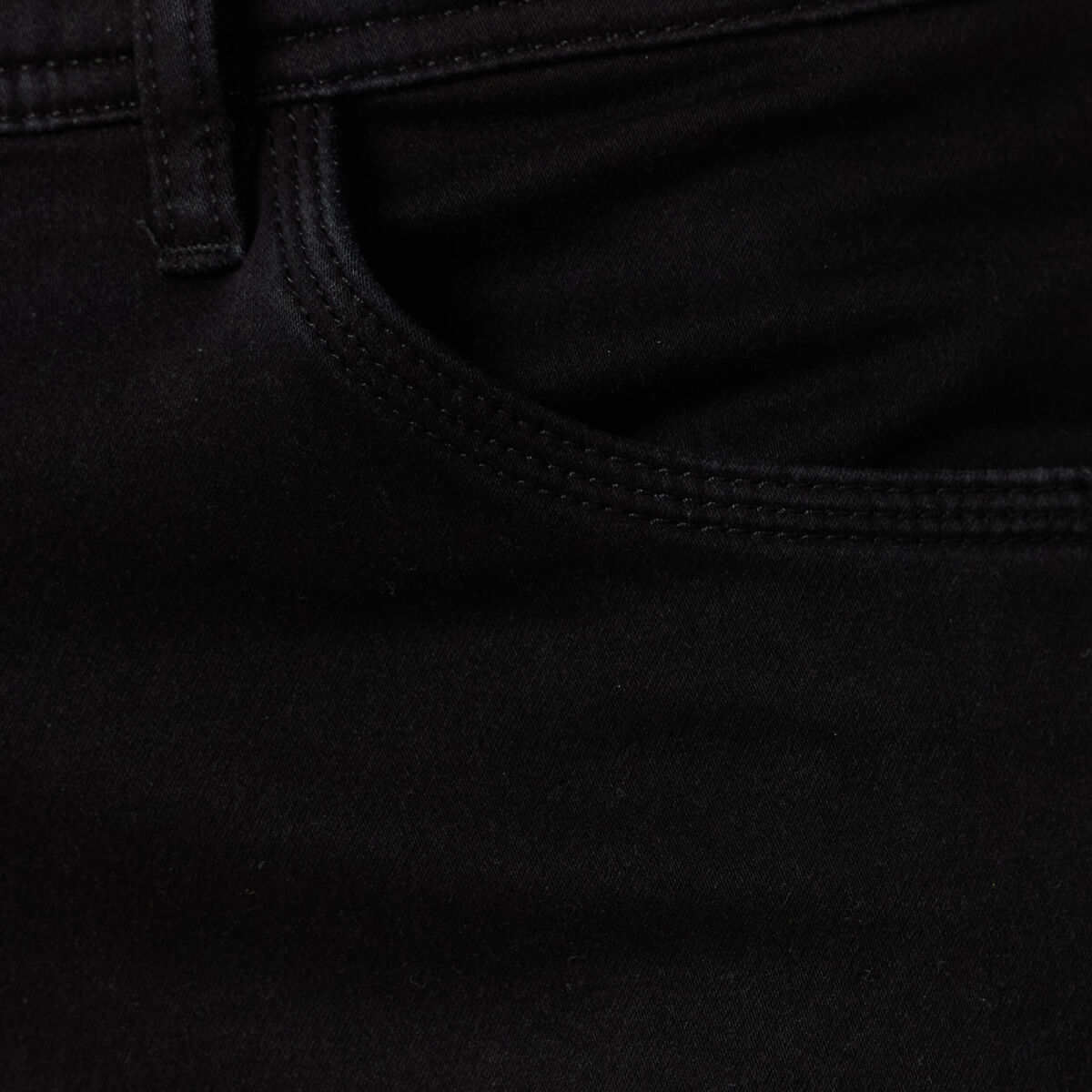 Jeans straight 5 poches denim noir homme