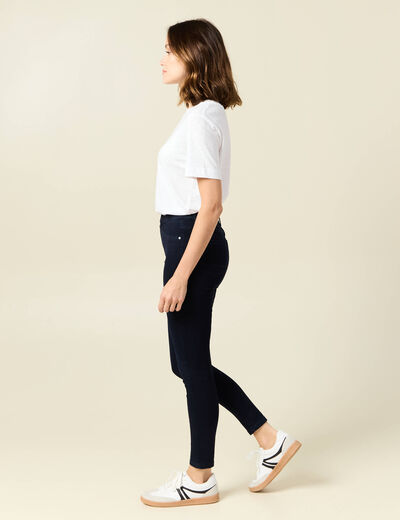 Jeans skinny 7/8ème denim brut femme