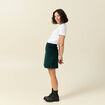 Jupe vert fonc&eacute; femme