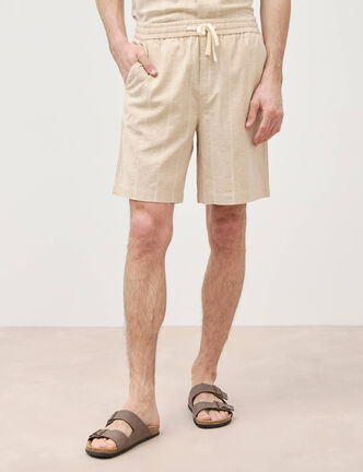 Bermuda vert clair homme