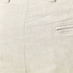 Pantalon chino longueur 32 avec ceinture gris homme