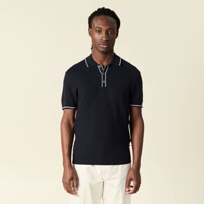 polo manches courtes bleu marine homme Polo manches courtes bleu marine homme