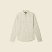 Chemise manches longues beige homme