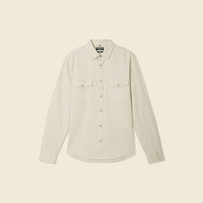 chemise manches longues beige homme Chemise manches longues beige homme