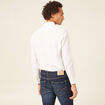 Chemise manches longues blanc homme