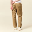 Cargo coupe battle en coton vert kaki homme
