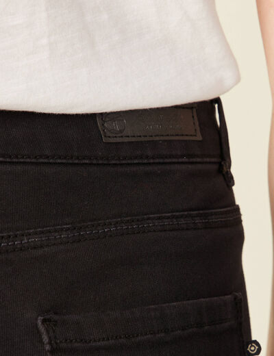 Jeans jegging denim noir femme