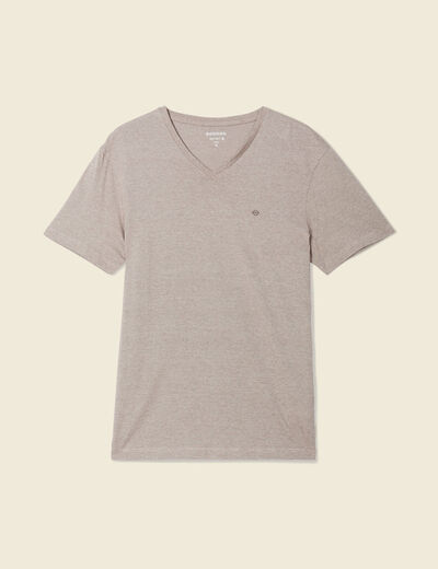 T-shirt manches courtes homme vert kaki homme