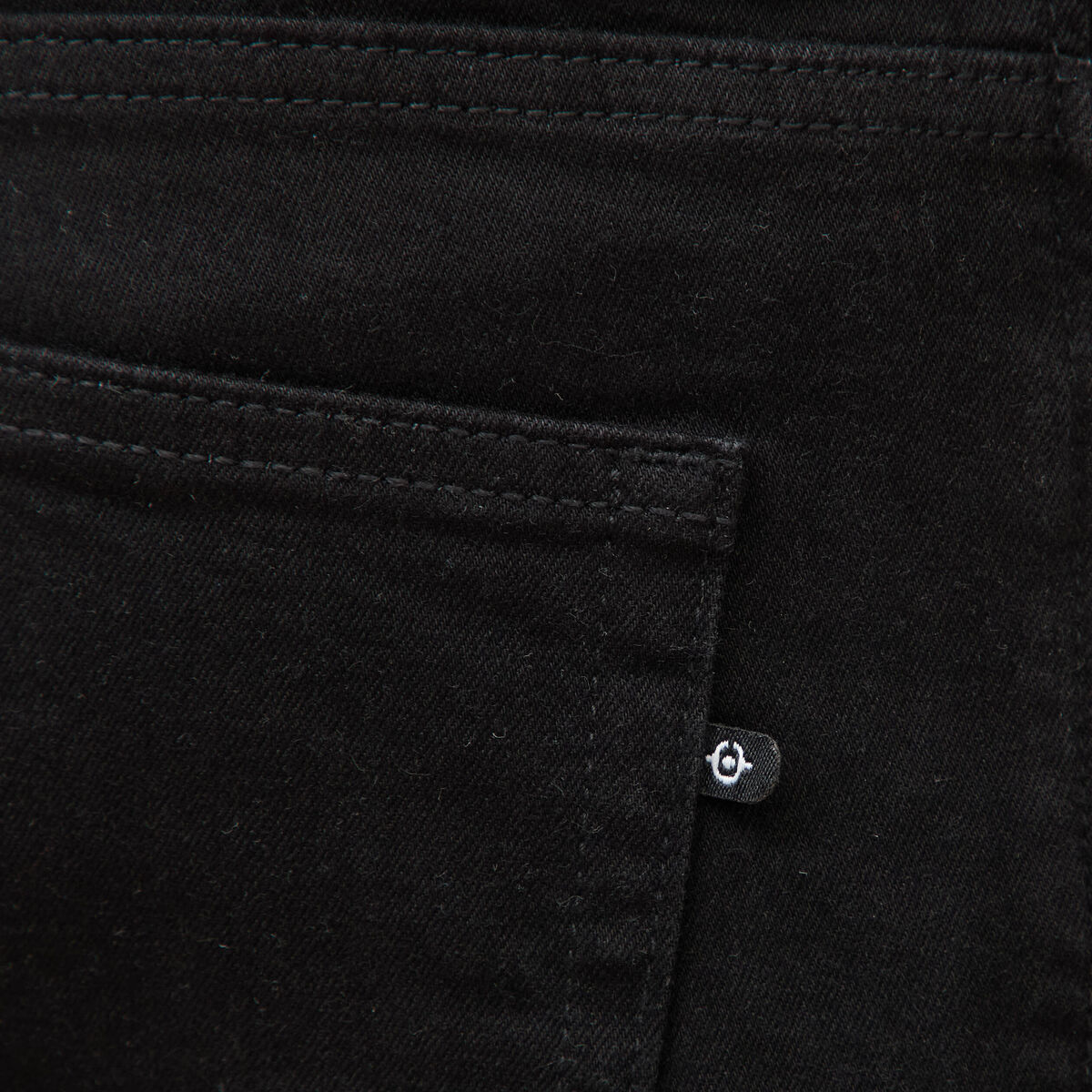 Jeans slim longueur 30 denim noir homme