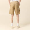 Bermuda droit cargo taupe homme