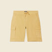Bermuda éco-responsable beige homme
