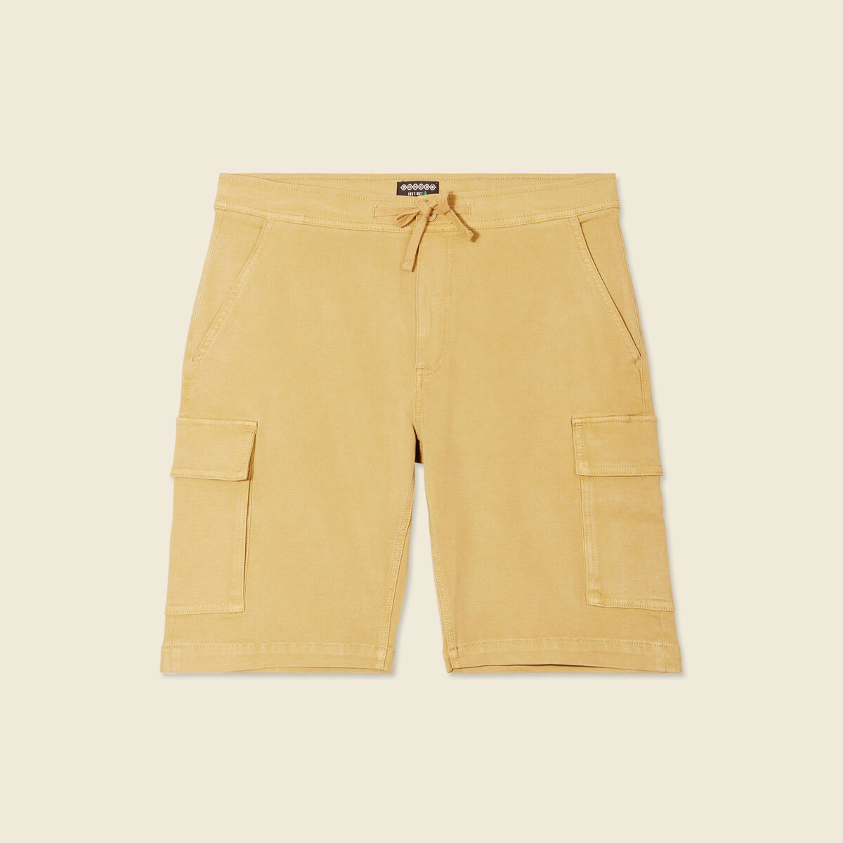 Bermuda éco-responsable beige homme
