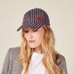 Casquette bleu marine femme