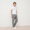 Pantalon regular longueur 32 gris homme