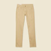 Jeans slim éco-responsable beige homme