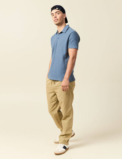 Pantalon chino beige homme