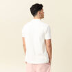 Polo manches courtes ecru homme