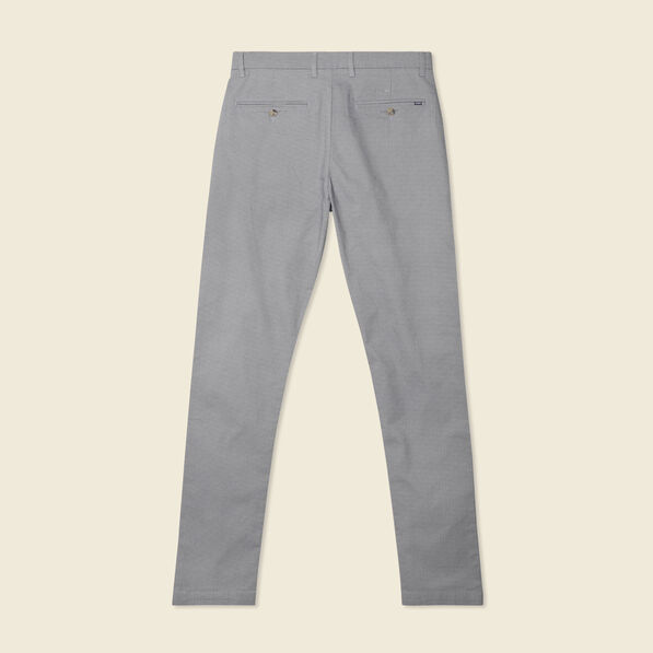 Pantalon slim Instinct chino gris homme