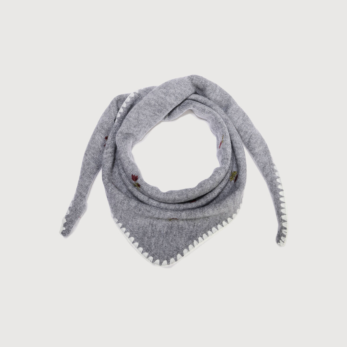 &Eacute;charpe gris clair femme