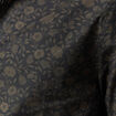 Chemise manches longues en coton noir homme