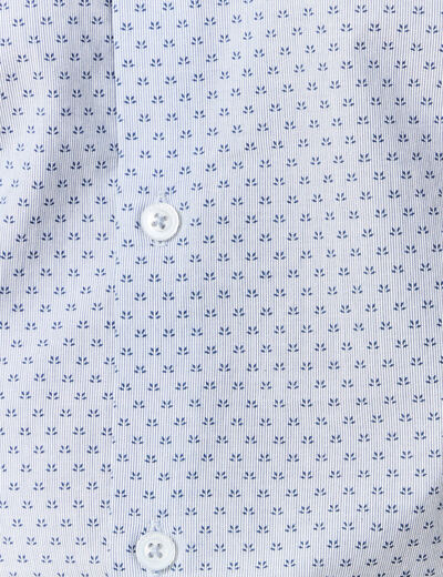 Chemise manches longues bleu homme