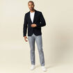 Pantalon chino bleu marine homme