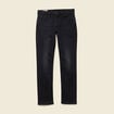 Jeans straight 5 poches denim noir homme