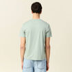 T-shirt éco-responsable vert olive homme
