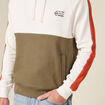 Sweat éco-responsable taupe homme