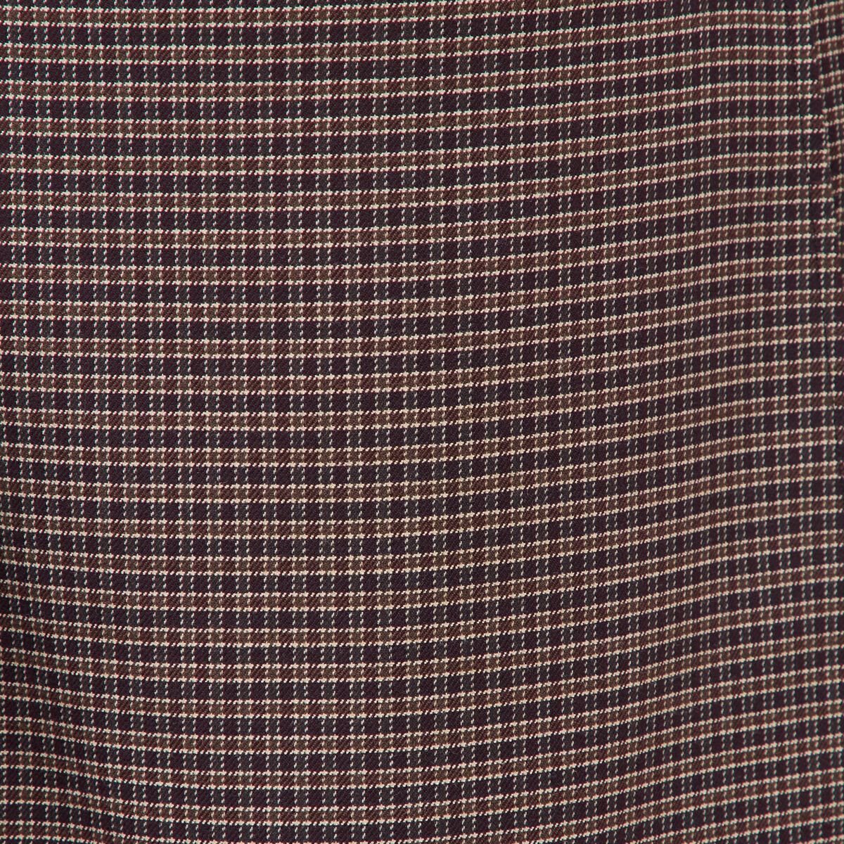 Mini-jupe droite courte marron femme
