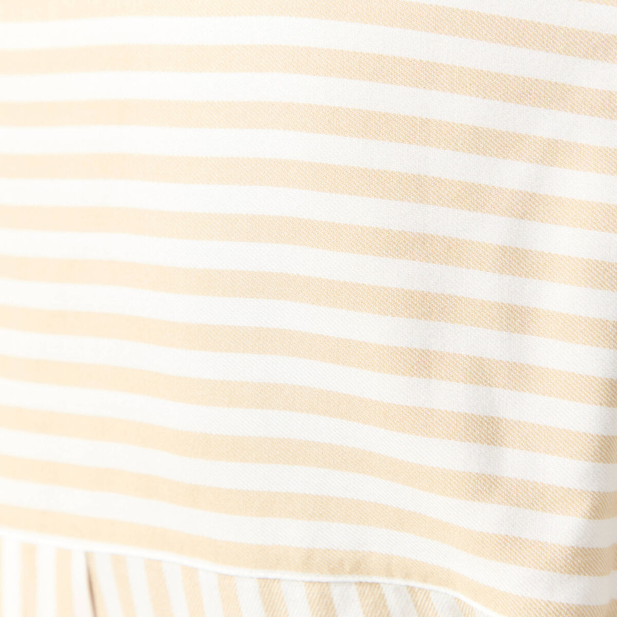 Chemise manches 3/4 beige moyen femme