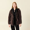 Parka r&eacute;versible noir femme