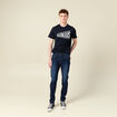 T-shirt manches courtes bleu marine homme