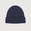 Bonnet chin&eacute; bleu marine homme