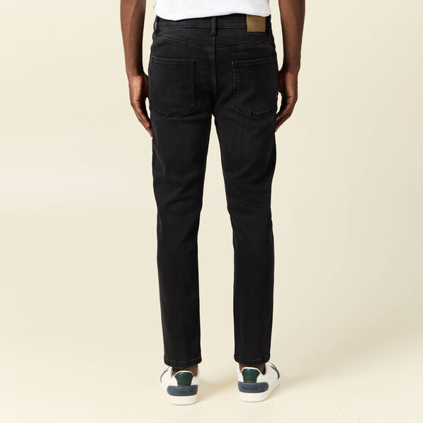 jeans skinny tapered denim noir homme Jeans skinny tapered denim noir homme