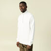 Sweat col montant manches longues ecru homme