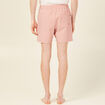 Short de bain marron cognac homme