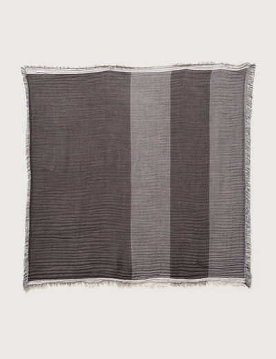 Foulard noir homme