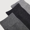 Lot de 3 paires de chaussettes gris clair homme