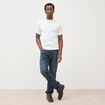 Jeans regular longueur 34 denim stone homme
