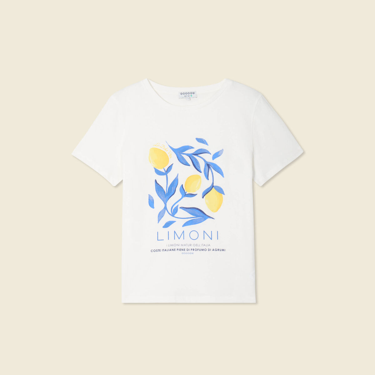 T-shirt manches courtes blanc femme