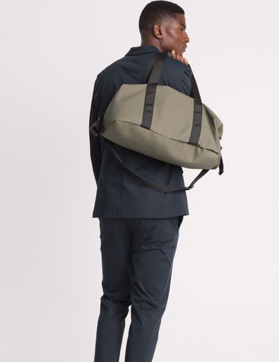Sac de voyage vert kaki homme