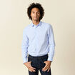 Chemise manches longues bleu ciel homme