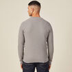 Pull éco-responsable gris homme