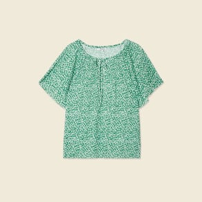 t shirt manches courtes vert femme T-shirt manches courtes vert femme