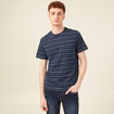 T-shirt éco-responsable bleu marine homme