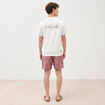 T-shirt en coton ecru homme