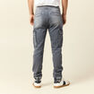 Jeans jogger battle denim gris homme