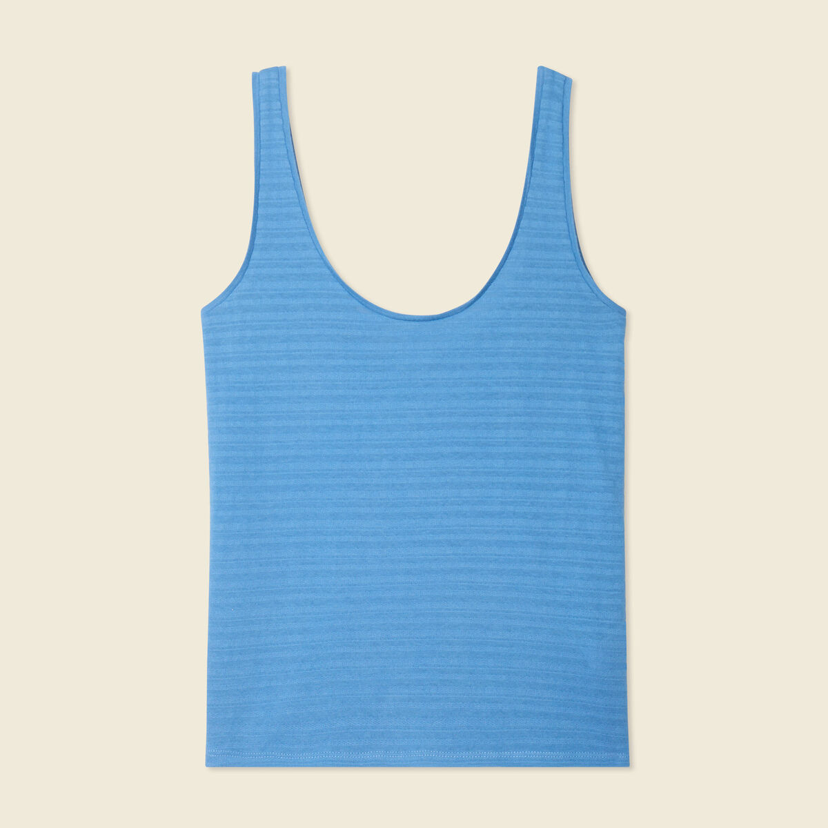 Débardeur sans manches bleu femme
