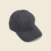 Casquette gris fonc&eacute; homme